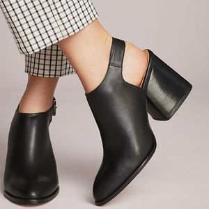 Anthropologie Gee Wawa Horky Ankle Boots leather shoes size 39